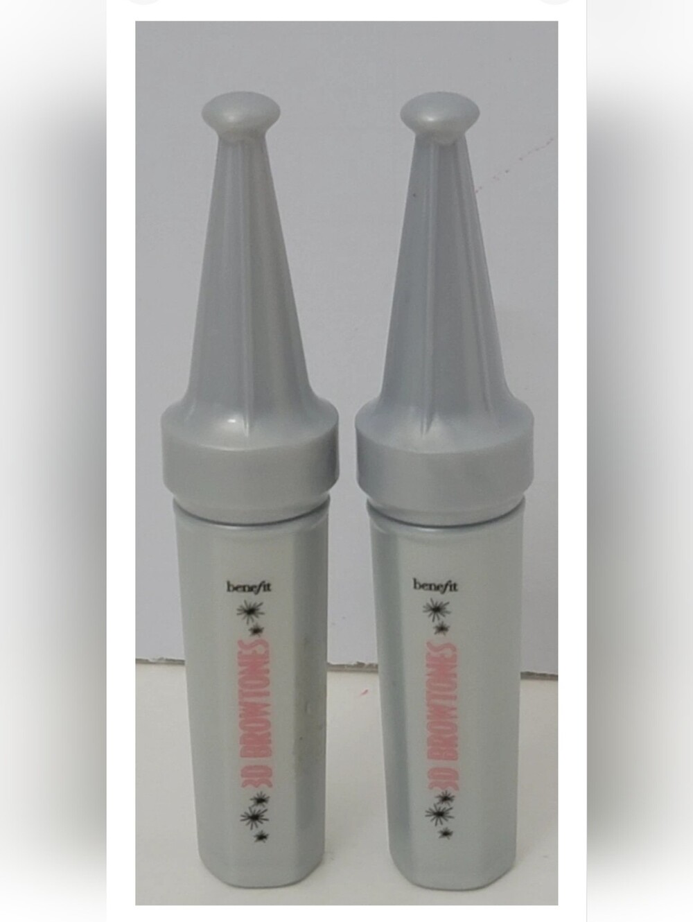 2 pk Benefit 3D BROWTONES Subtle Brow Enhancing Highlights 0.06 #4 Medium Deep